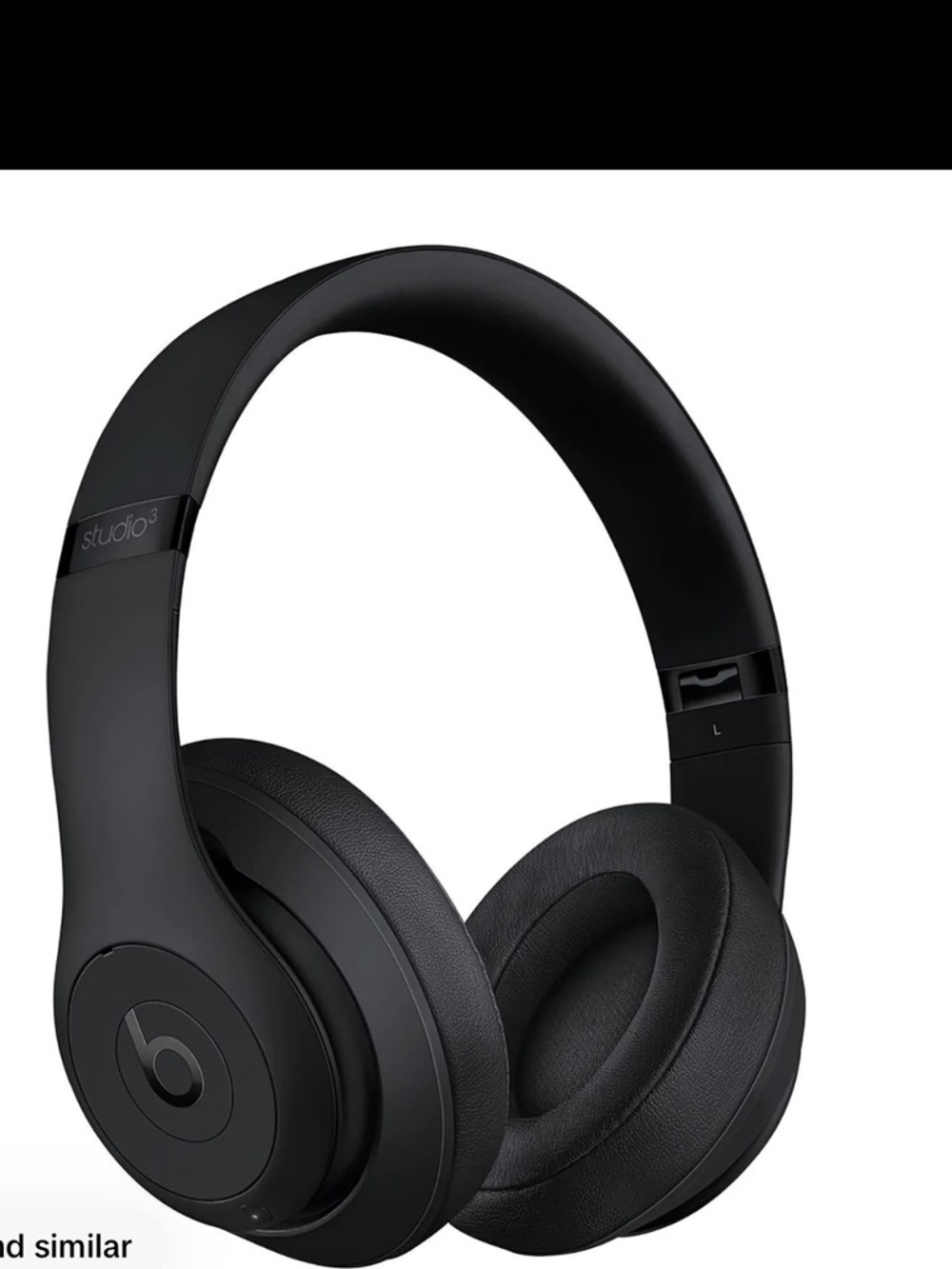 Beats by Dre Studio3 Wireless Over-Ear Headphones - Black